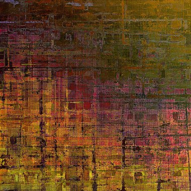 Doku retro, vintage tarzı elemanları ve farklı renk desen ile arka plan