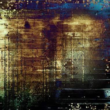 Eski okul arka plan veya doku vintage tarzı grunge öğeleri ve farklı renk desen