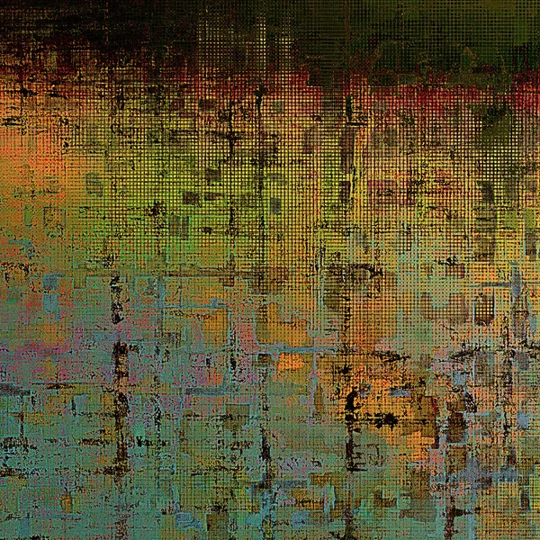 Boa aparência grunge textura ou fundo abstrato. Com padrões de cores diferentes — Fotografia de Stock