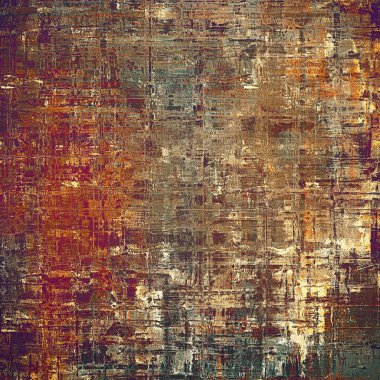 Antika çerçeve grunge arka plan ile. Farklı renk desen ile