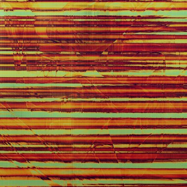 Eski okul çerçeve veya arka plan aşınmış dokulu elemanları ve farklı renk desen ile