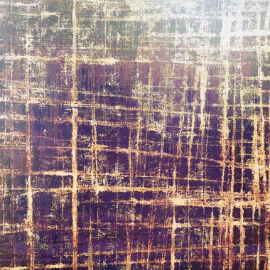 Eski okul çerçeve veya arka plan aşınmış dokulu elemanları ve farklı renk desen ile