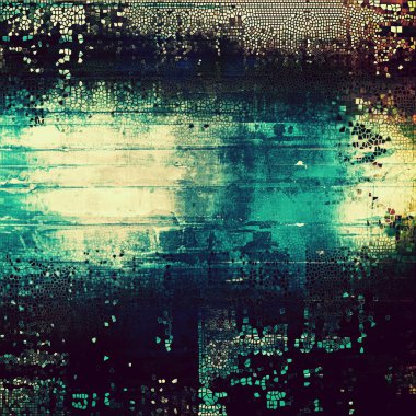 Grunge tasarım, farklı renk desenleri ile yaşlı eski püskü doku için arka plan