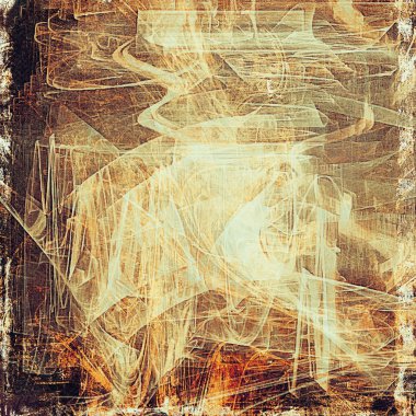 En eski vintage arka planda grunge tarzı. Farklı renk desenleri ile eski doku