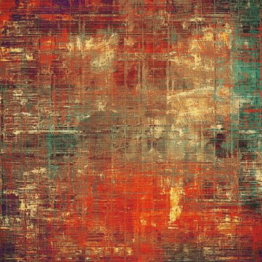 Grunge tasarım, farklı renk desenleri ile yaşlı eski püskü doku için arka plan