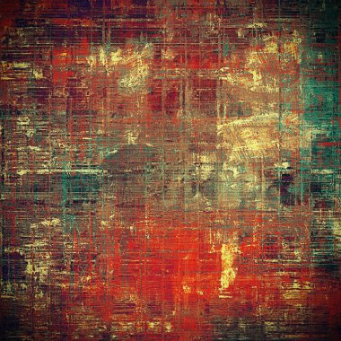 Grunge tasarım, farklı renk desenleri ile yaşlı eski püskü doku için arka plan