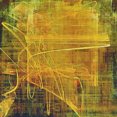 Eski okul çerçeve veya arka plan aşınmış dokulu elemanları ve farklı renk desen ile