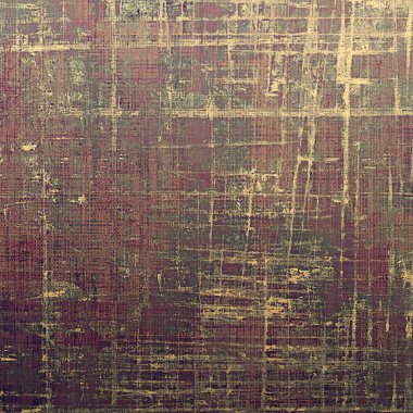 Eski okul çerçeve veya arka plan aşınmış dokulu elemanları ve farklı renk desen ile