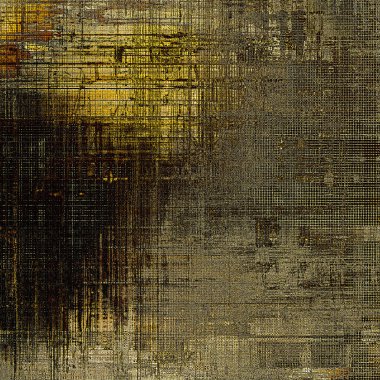 Arka plan veya doku. Grunge stil öğeleri ve farklı renk desen Vintage grafik kompozisyonu