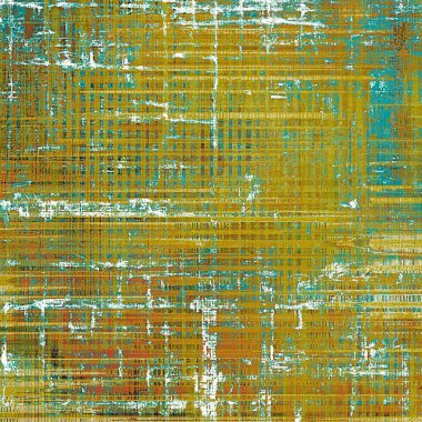 Arka plan veya doku. Grunge stil öğeleri ve farklı renk desen Vintage grafik kompozisyonu