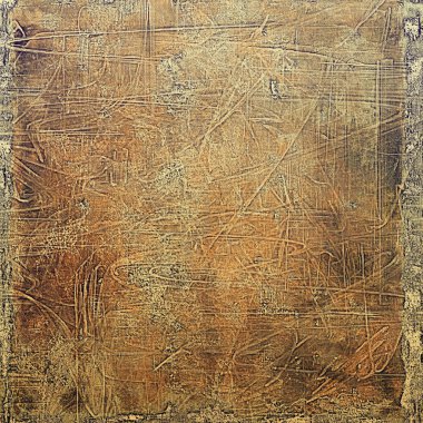 Grunge antika çerçeve, vintage tarzı arka plan. Farklı renk desen ile