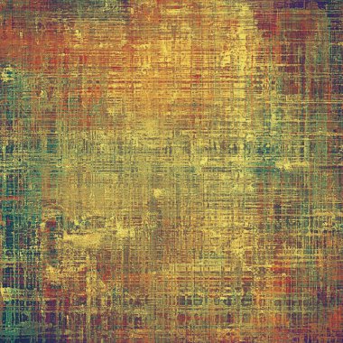 Grunge antika çerçeve, vintage tarzı arka plan. Farklı renk desen ile
