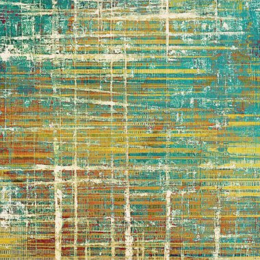 Grunge antika çerçeve, vintage tarzı arka plan. Farklı renk desen ile