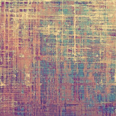 Antik stil tasarım öğeleri ve farklı renk deseni ile Vintage eski retro arka plan