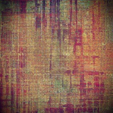 Antik stil tasarım öğeleri ve farklı renk deseni ile Vintage eski retro arka plan
