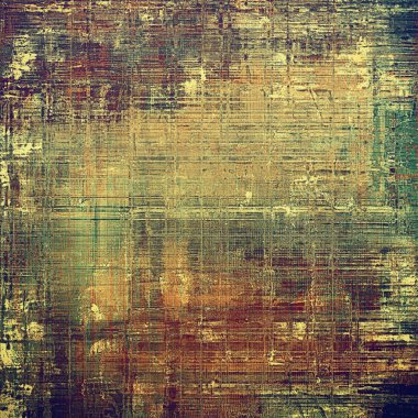 Antik stil tasarım öğeleri ve farklı renk deseni ile Vintage eski retro arka plan