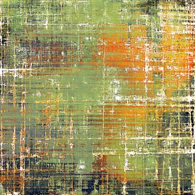 Damarlı grunge arka plan veya vintage duygu ve farklı renk desen ile çizilmiş doku