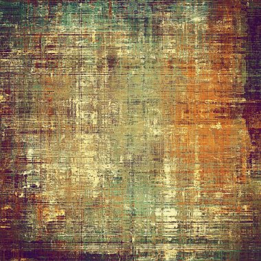 Renkli arka plan dokulu. Zemin grunge tarzı antika tasarım öğeleri ve farklı renk desen