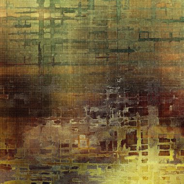 Grunge öğeleri tasarımınız için vintage doku üzerinde yıpranmış. Arka plan ile farklı renk desen