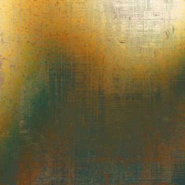 Dekoratif kompozisyon veya dokulu grunge öğeleri ve farklı renk desen vintage şablonu tasarlanmış eski stil