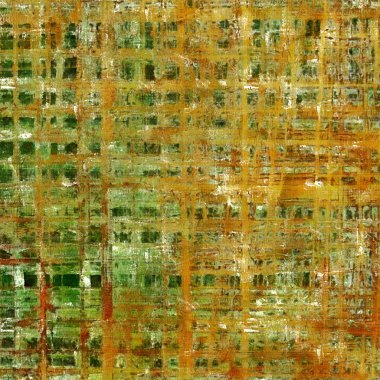 Dekoratif kompozisyon veya dokulu grunge öğeleri ve farklı renk desen vintage şablonu tasarlanmış eski stil