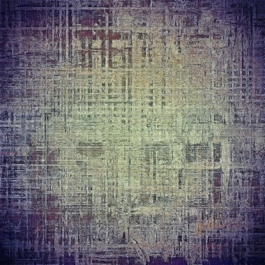 Dekoratif kompozisyon veya dokulu grunge öğeleri ve farklı renk desen vintage şablonu tasarlanmış eski stil