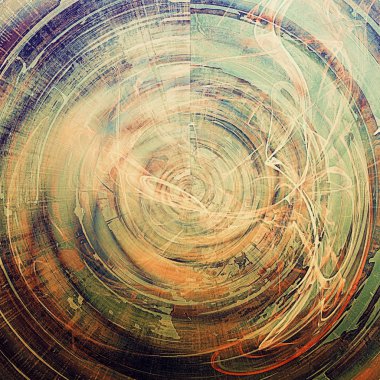 Vintage tarzı ve farklı renk desen eski püskü doku ile yaşlı grunge grafik arka plan