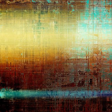 Vintage tarzı ve farklı renk desen eski püskü doku ile yaşlı grunge grafik arka plan