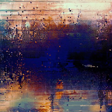 Retro arka plan, vintage grunge doku ile farklı renk desen