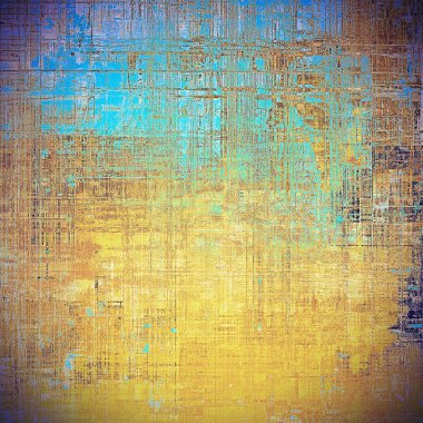 Vintage tarzı ve farklı renk desen eski püskü doku ile yaşlı grunge grafik arka plan