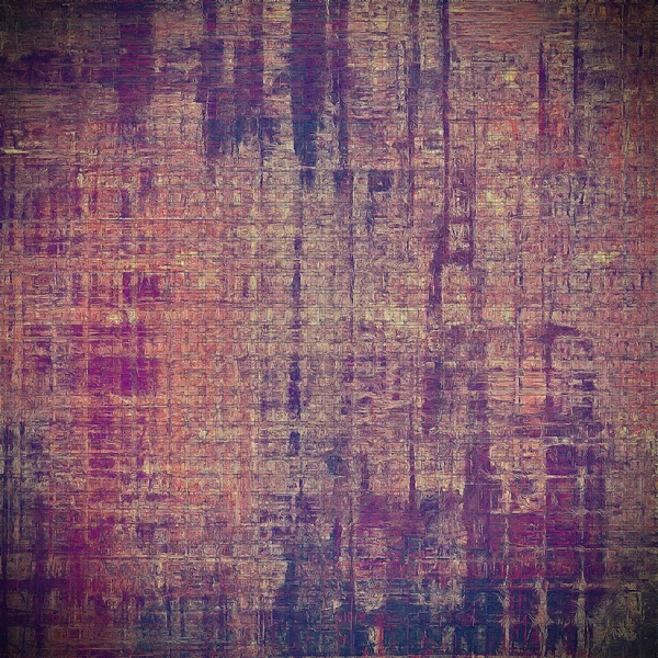 Fondo grunge abstracto o textura envejecida. Fondo de la vieja escuela con sensación vintage y diferentes patrones de color —  Fotos de Stock