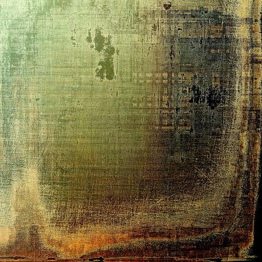 En eski vintage arka planda grunge tarzı. Farklı renk desenleri ile eski doku