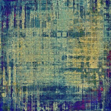 Soyut retro tasarım kompozisyon. Şık grunge arka plan veya doku ile farklı renk desen