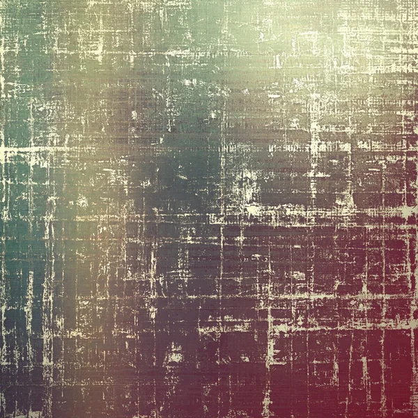 Grunge texture, sfondo invecchiato o vecchio stile con elementi di design retrò e diversi modelli di colore — Foto Stock