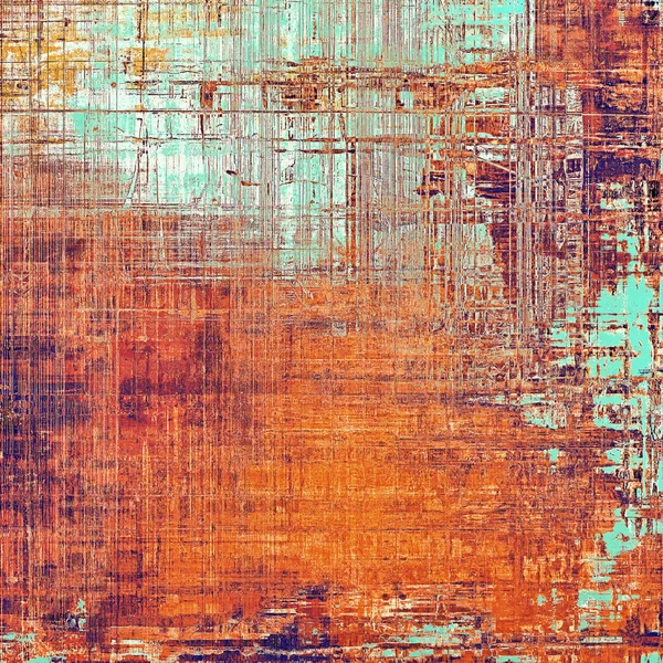 Grunge quadro antigo, fundo estilo vintage. Com padrões de cores diferentes — Fotografia de Stock