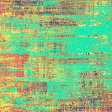 Eski stil, arka plan ile yaratıcı dekor ve farklı renk desen doku