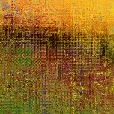 Eski stil, arka plan ile yaratıcı dekor ve farklı renk desen doku