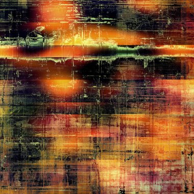 Soyut retro tasarım kompozisyon. Şık grunge arka plan veya doku ile farklı renk desen