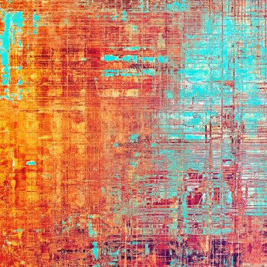 Hurda rezervasyon tarzı, soluk doku farklı renk desenleri ile antika arka plan