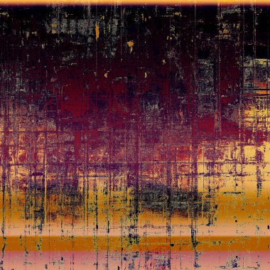 Kirli pasaklı doku veya yerleşimi ve farklı renk desen ile antika arka plan