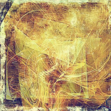 Kirli pasaklı doku veya yerleşimi ve farklı renk desen ile antika arka plan