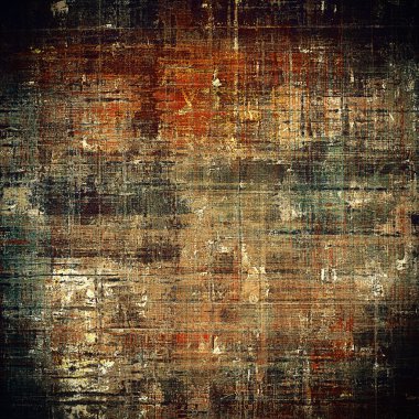Doku yırtık pırtık grunge kaplaması ile sıkıntılı. Buruşuk arka plan veya zemin ile farklı renk desen