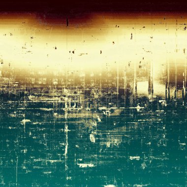 Doku yırtık pırtık grunge kaplaması ile sıkıntılı. Buruşuk arka plan veya zemin ile farklı renk desen