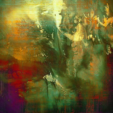 Retro tarzı arka plan, yaşlı grafik doku ile farklı renk desen