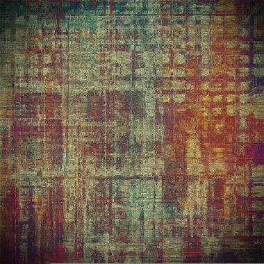 Retro tarzı arka plan, yaşlı grafik doku ile farklı renk desen