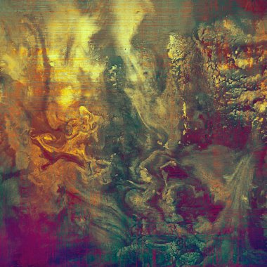 Soyut kirli doku veya eski arka plan. Eski stil dekoratif elemanları ve farklı renk desen ile