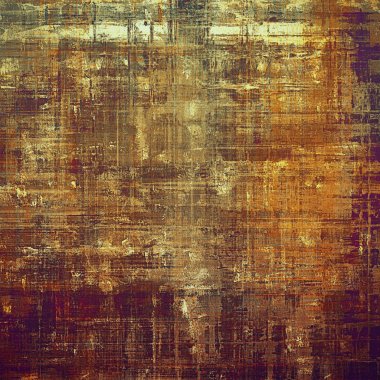 Dekoratif kompozisyon veya dokulu grunge öğeleri ve farklı renk desen vintage şablonu tasarlanmış eski stil