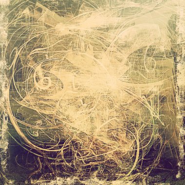 Grunge arka plan ile narin doku yaşlı. Antik zemin retro vintage öğeler ve farklı renk desen ile