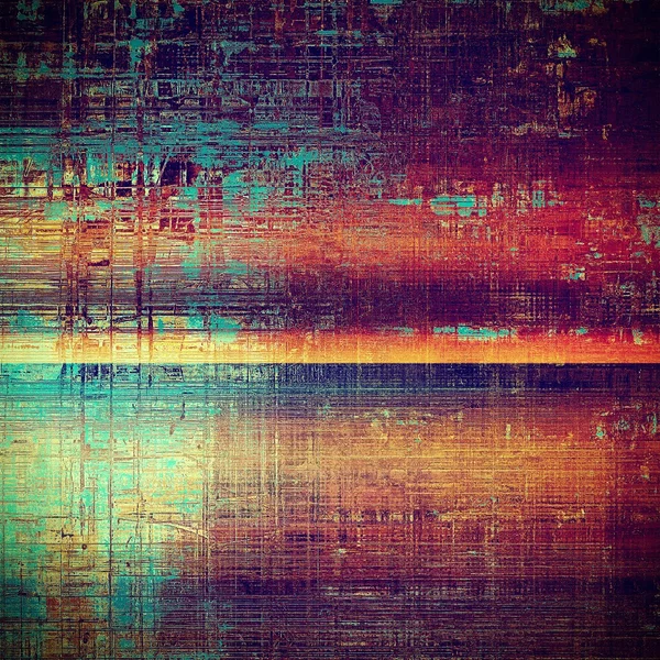 Fundo vintage - textura antiga suja. Cenário grunge antigo com padrões de cores diferentes — Fotografia de Stock