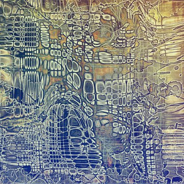 Grunge tasarım kompozisyon eski vintage doku üzerinde. Farklı renk desenleri ile yaratıcı arka plan